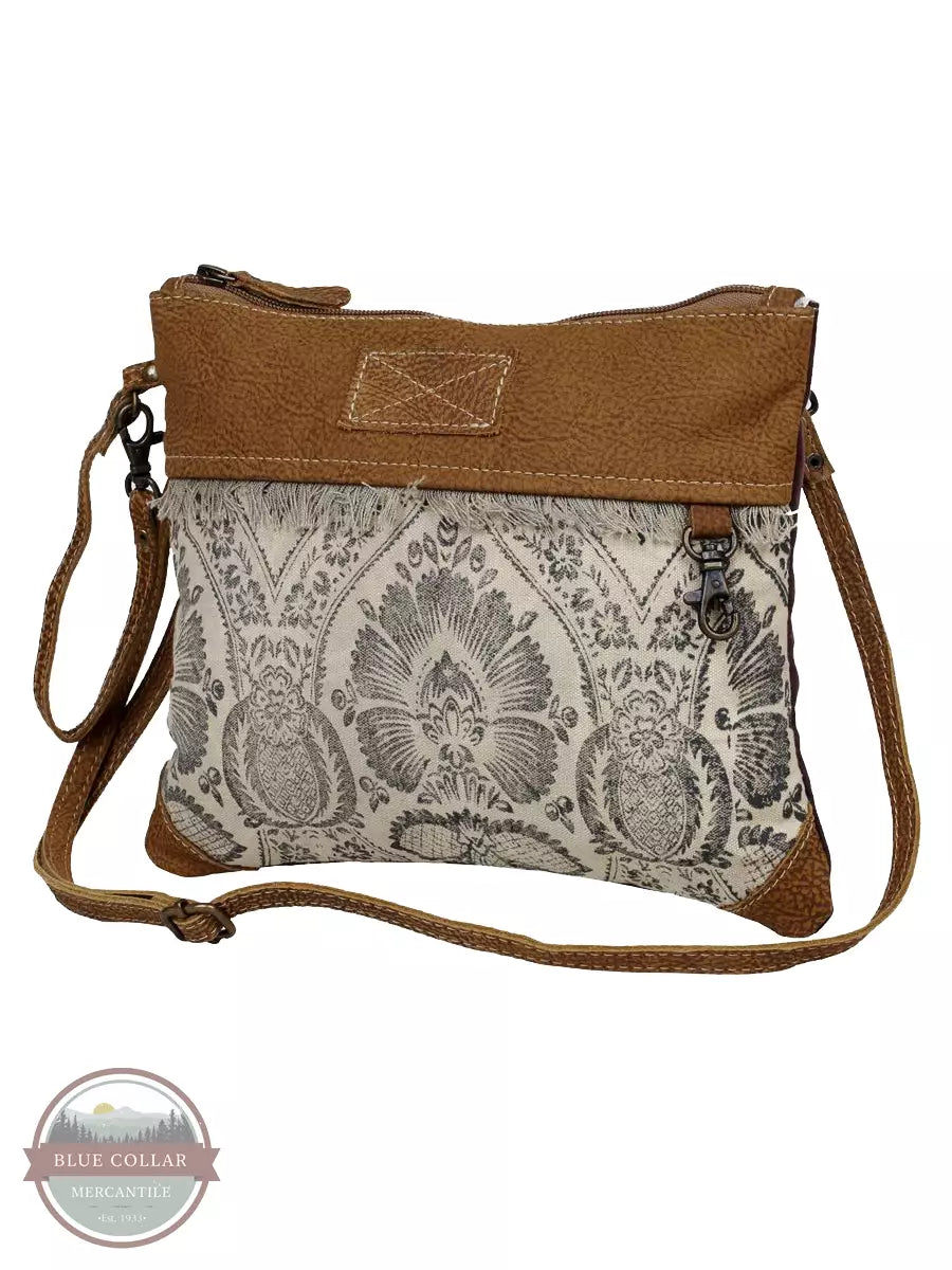 Myra Bag S-2576 Floral Flow Crossbody Bag Front View
