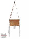 Myra Bag S-4344 Silver Unicorn Shoulder Bag Back View