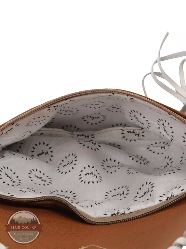 Myra Bag S-4344 Silver Unicorn Shoulder Bag Inside View