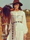 Myra Bag S-5008 Grail Concho Belt Life View