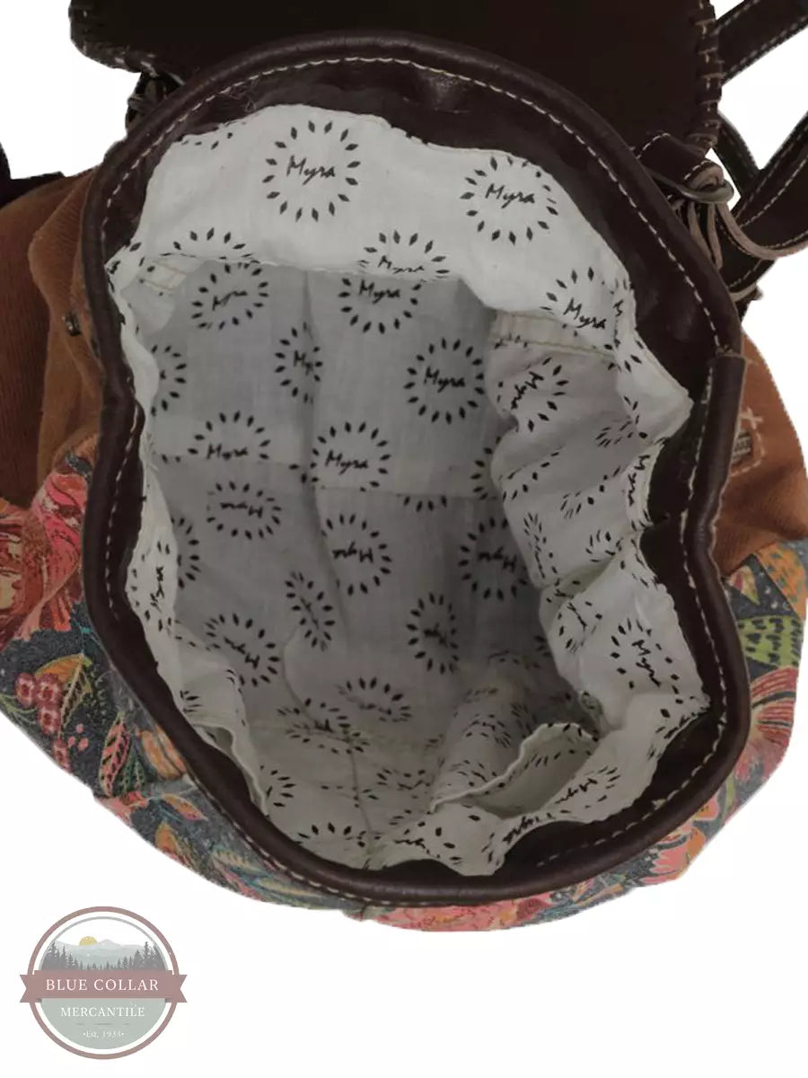 Myra Bag S-5703 Foremost Backpack Inside View