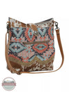 Myra Bag S-5733 Pink Fog Shoulder Bag Profile View