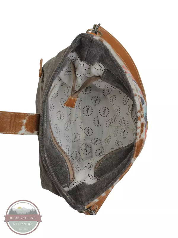 Myra Bag S-5733 Pink Fog Shoulder Bag Inside View