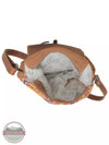 Myra Bag S-5740 Peanut Brown Messenger Bag Inside View