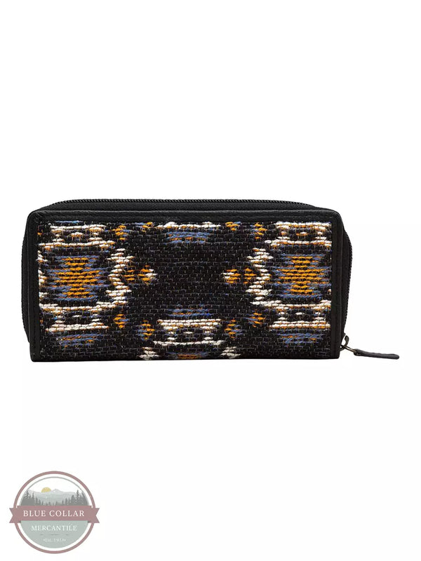 Myra Bag S-5872 Camo Blue Wallet Back View