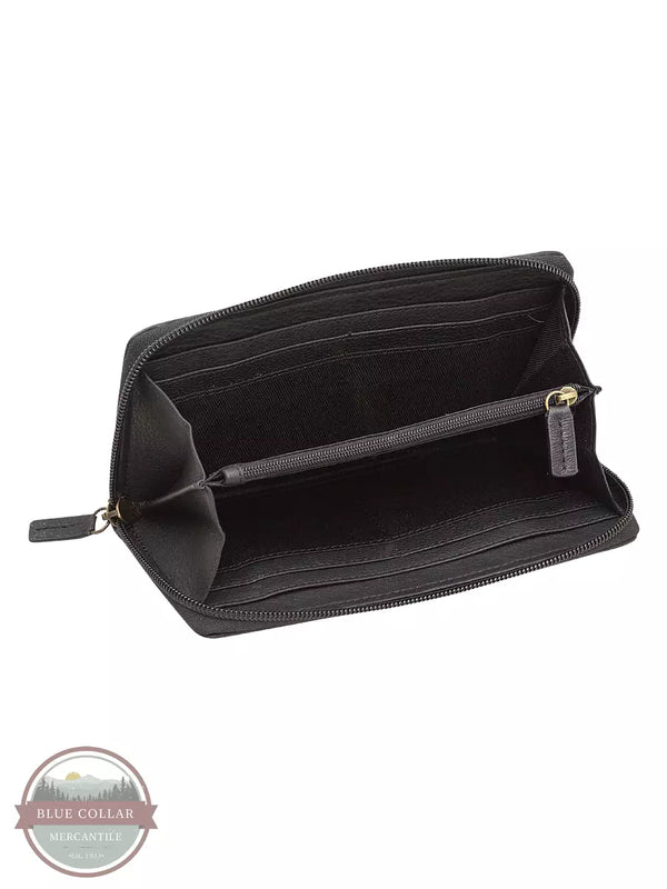 Myra Bag S-5872 Camo Blue Wallet Inside View