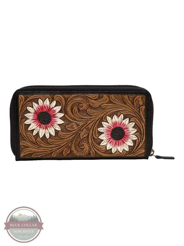 Myra Bag S-5879 Orange Bloom Wallet Back View