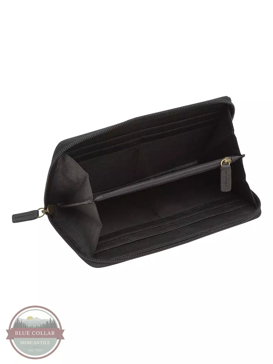 Myra Bag S-5879 Orange Bloom Wallet Inside View