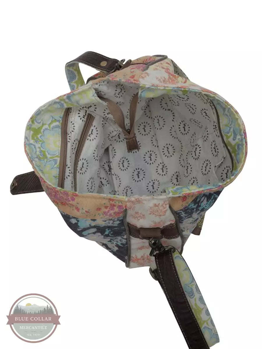 Myra Bag S-6393 Le Fleur Shoulder Bag Inside View