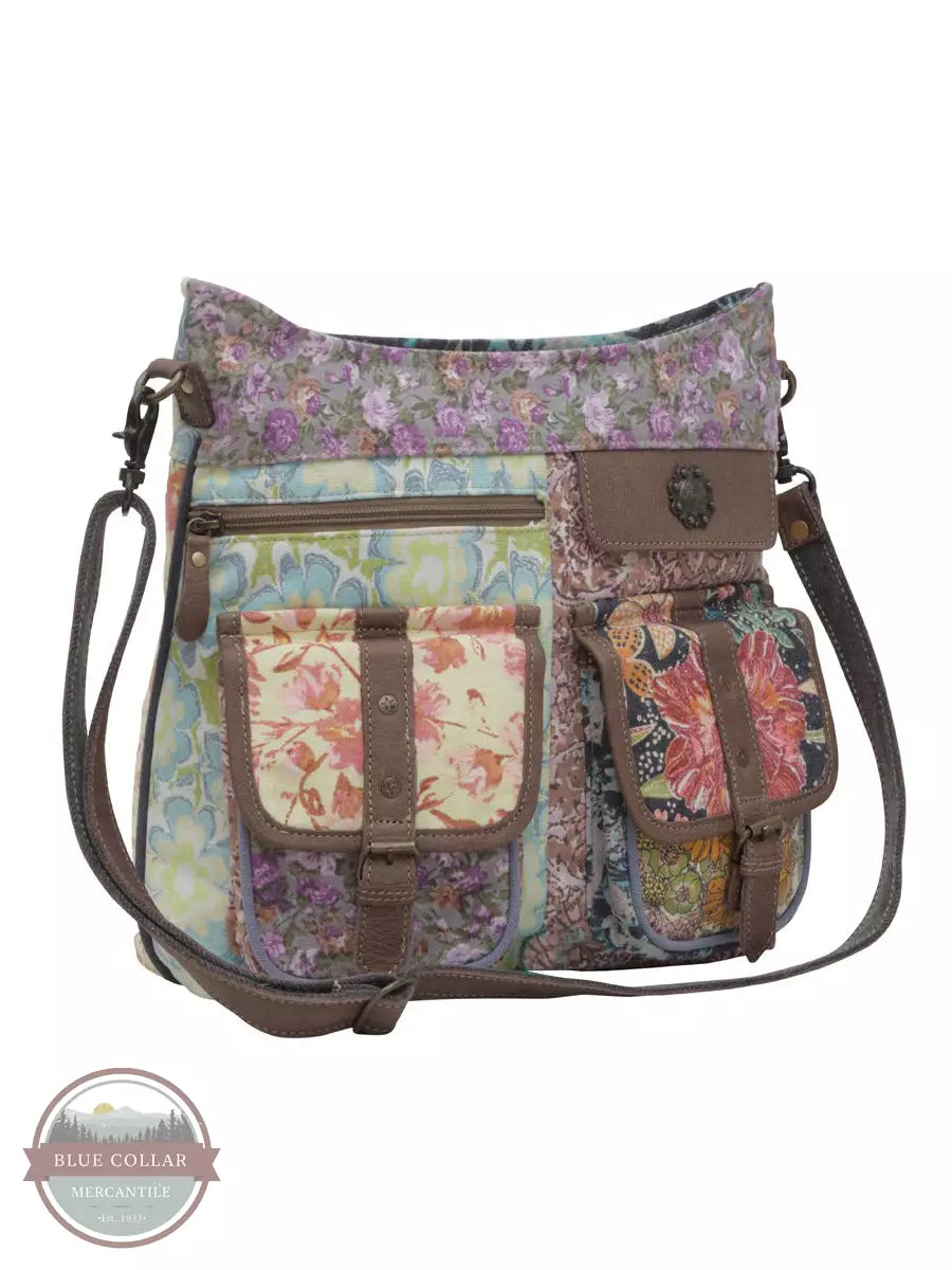 Myra Bag S-6395 Le Fleur Bel Shoulder Bag Front View