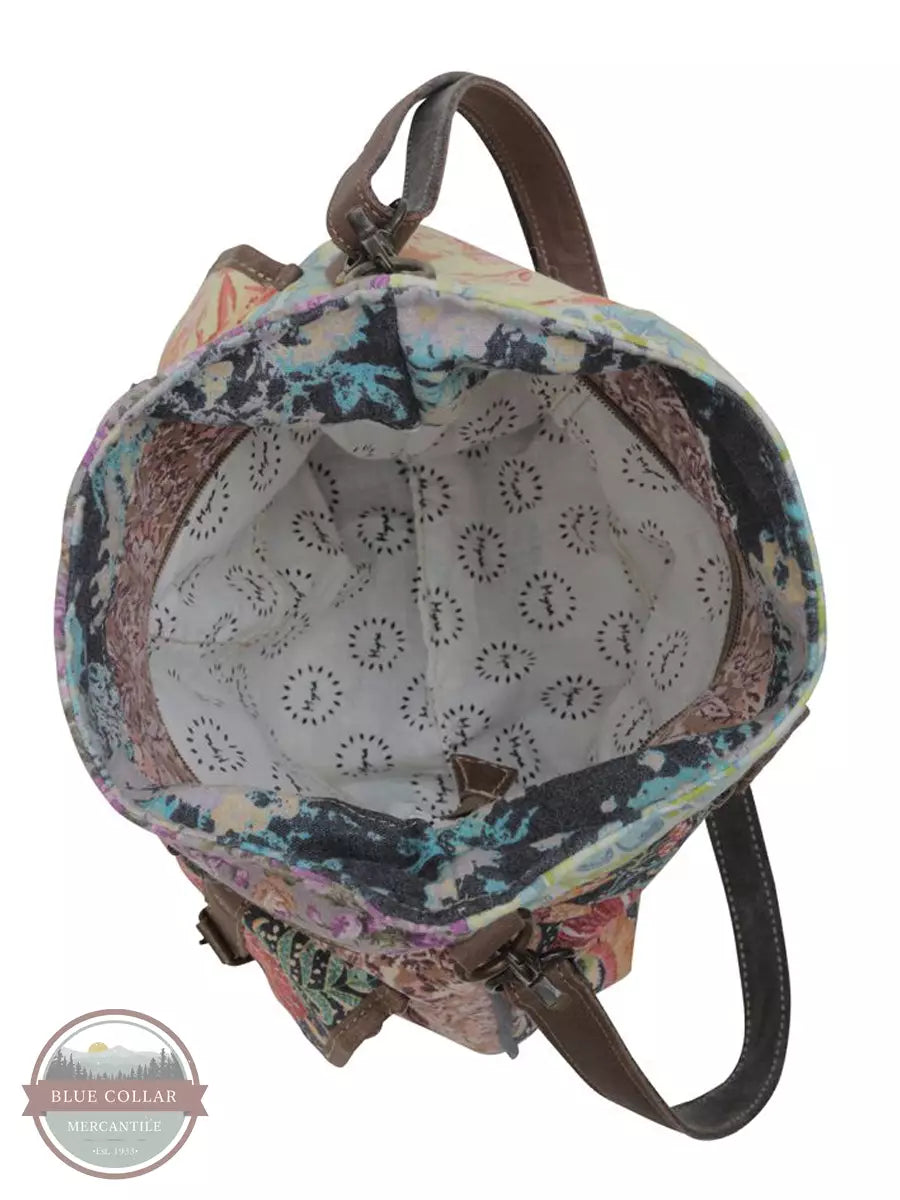 Myra Bag S-6395 Le Fleur Bel Shoulder Bag Inside View