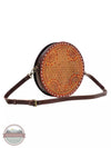 Myra Bag S-6538 Lily Bloom Round Shoulder Bag Front View