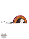 Myra Bag S-6571 Host Half Circle Wallet with Wristlet Strap Front View