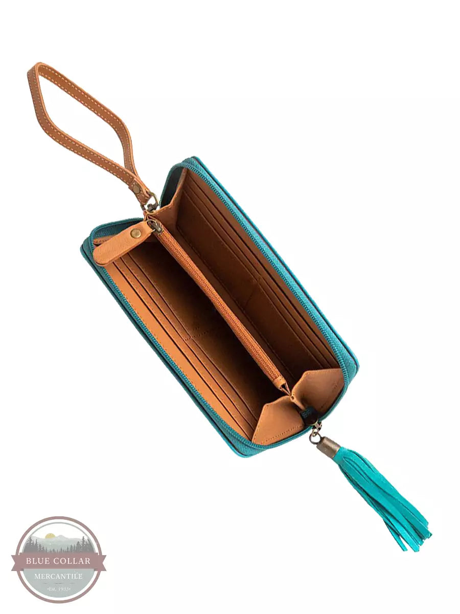 Myra Bag S-7012 Lurid Wallet Inside View