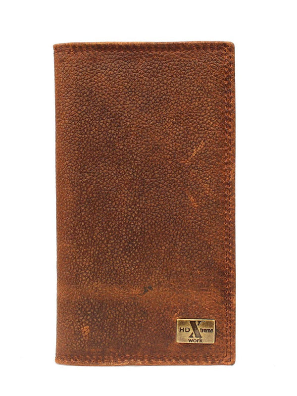 Nocona N63200214 HDX Distressed Work Wallet in Briar Pitstop Brown