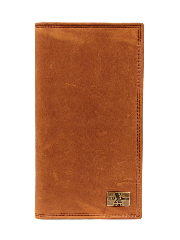 Nocona N63200217 HDX Distressed Work Checkbook in Aged Bark