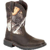 Rocky RKW0258C Ride FLX Waterproof Realtree Camo Children's Western Boot