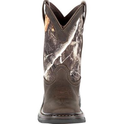 Rocky RKW0258C Ride FLX Waterproof Realtree Camo Children's Western Boot
