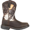 Rocky RKW0258C Ride FLX Waterproof Realtree Camo Children's Western Boot