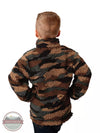 Roper 03-397-0250-6169 BR Polar Fleece Quarter Zip Jacket in Camo Back View
