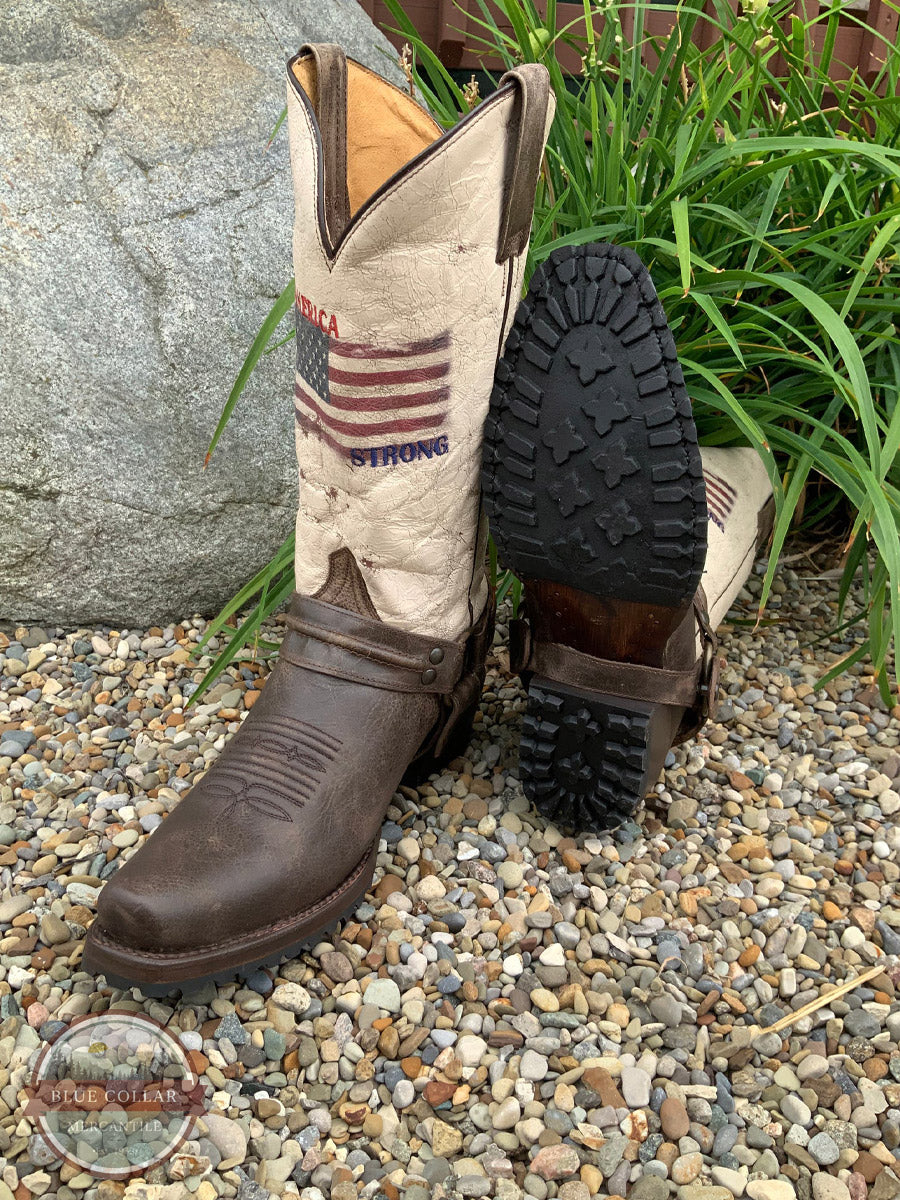 Roper 09-020-7001-8418 BR America Strong Western Boot Life View