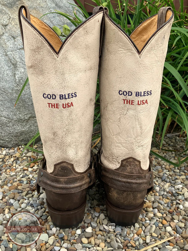 Roper 09-020-7001-8418 BR America Strong Western Boot Heel View