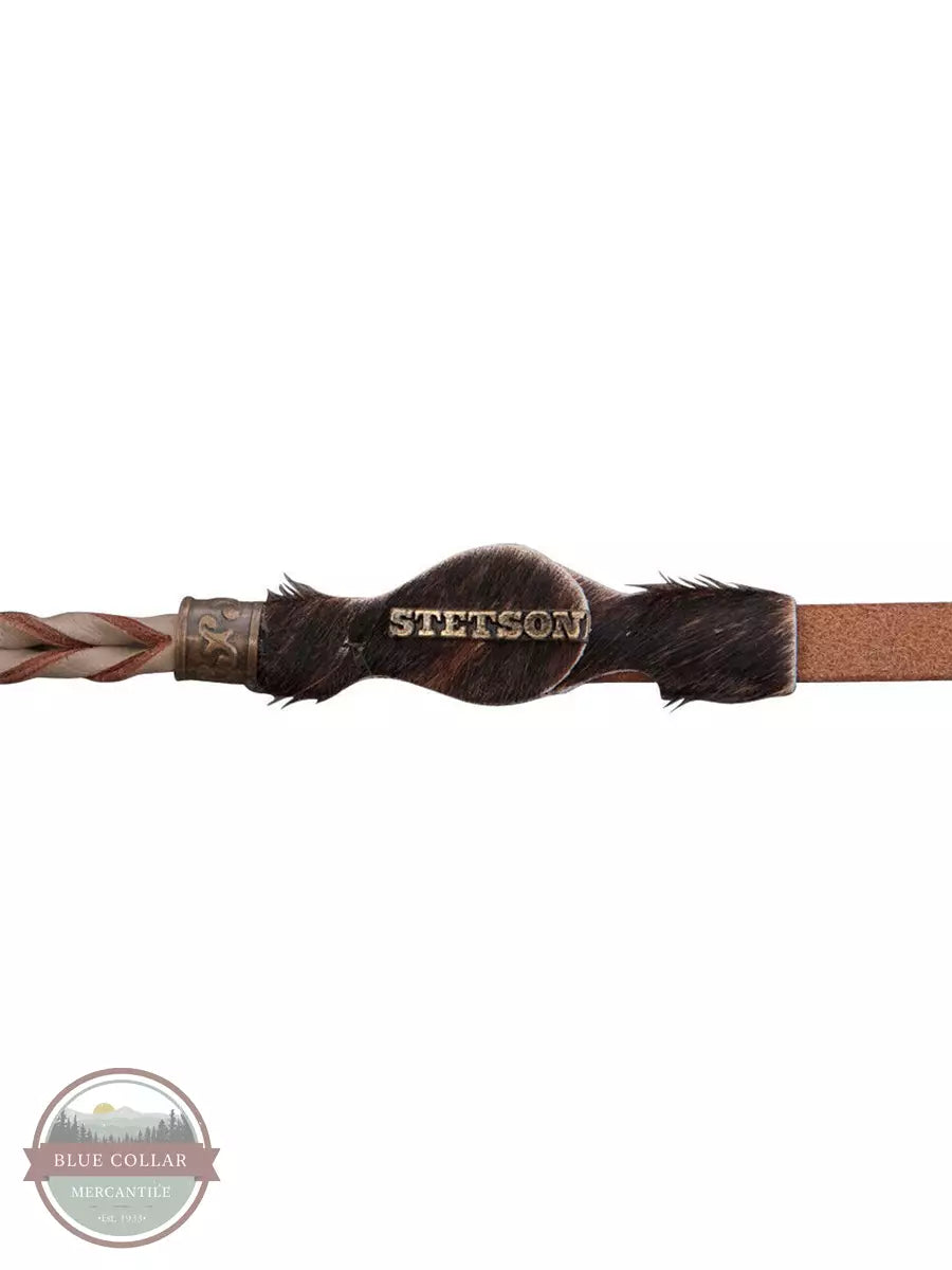 Stetson SBDFTR-1634 Drifter 4X Buffalo Fur Felt Hat in Stone Hatband View