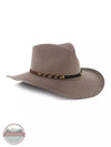 Stetson SBDFTR-1634 Drifter 4X Buffalo Fur Felt Hat in Stone Profile View