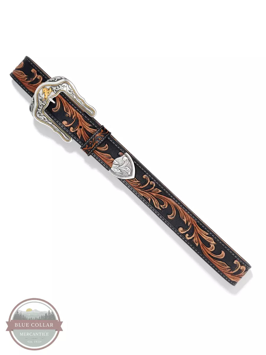 Tony Lama C41519 Brown Westerly Ride Belt Length View
