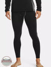 Under Armour 1360452 Base Leggings in Black Front View