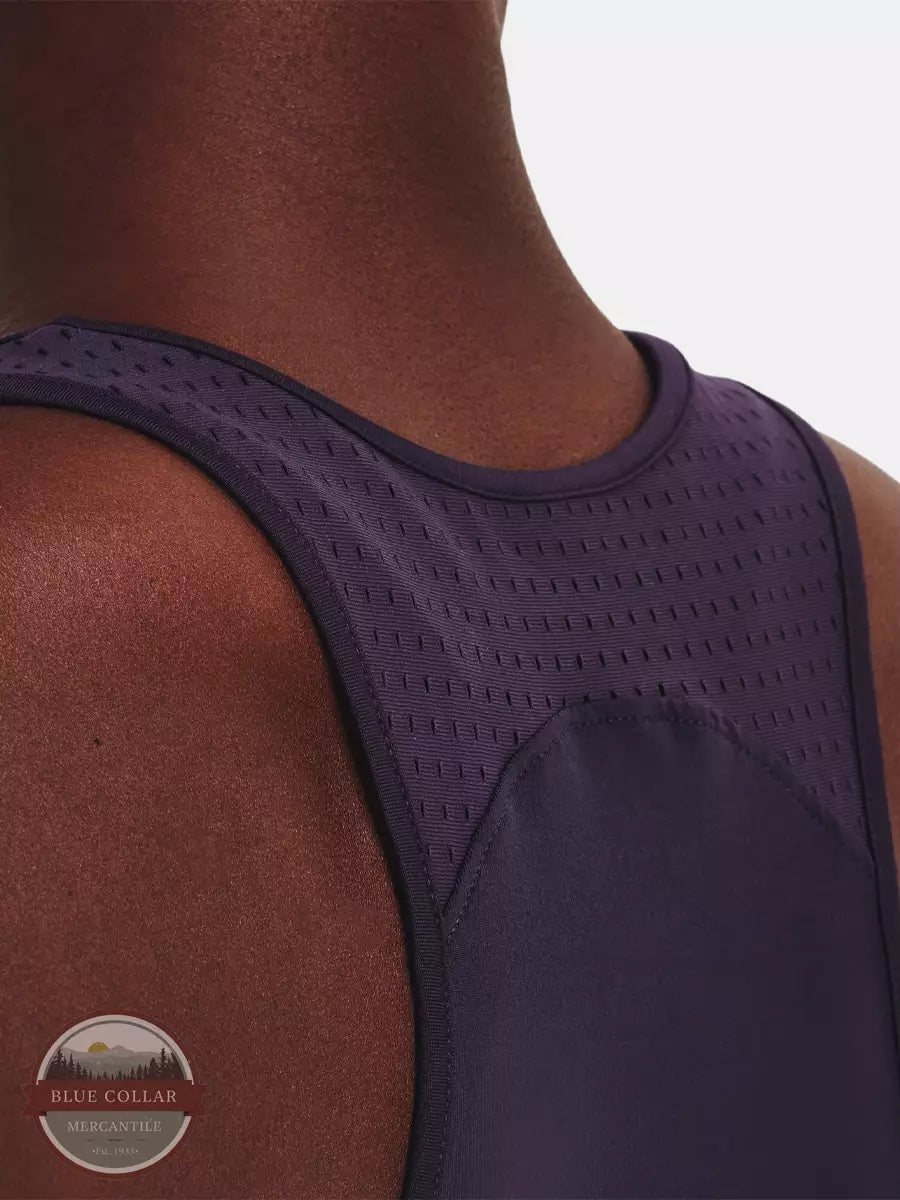 Under Armour 1373943 Mesh Tank Top Purple Detail