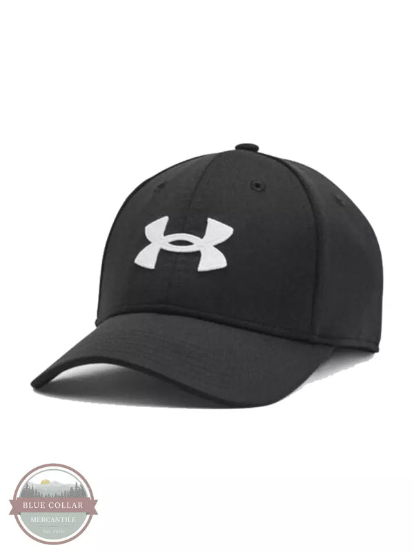 Under Armour 1376700 Blitzing Cap Black Front View