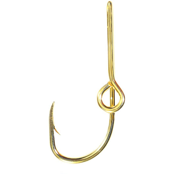 Eagle Claw Fishhook Hat Pin/Tie Clasp in Gold