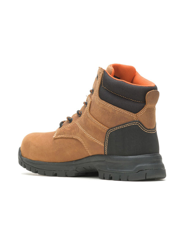 Wolverine W221032 Piper 6 inch Composite Toe Waterproof Boots Heel View