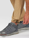 Wrangler NS715TR ATG Convertible Trail Jogger Pants in Tiger Brown Ankle View