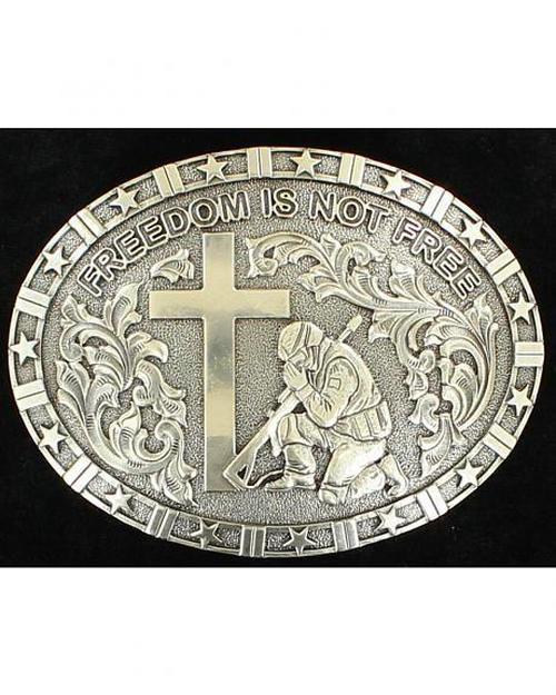 M&F 37985 Praying Soldier Belt Buckle