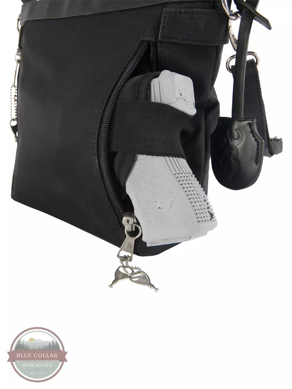 Browning B0000122 Catrina Concealed Carry Purse in 5 Colors Black Conceal Pocket