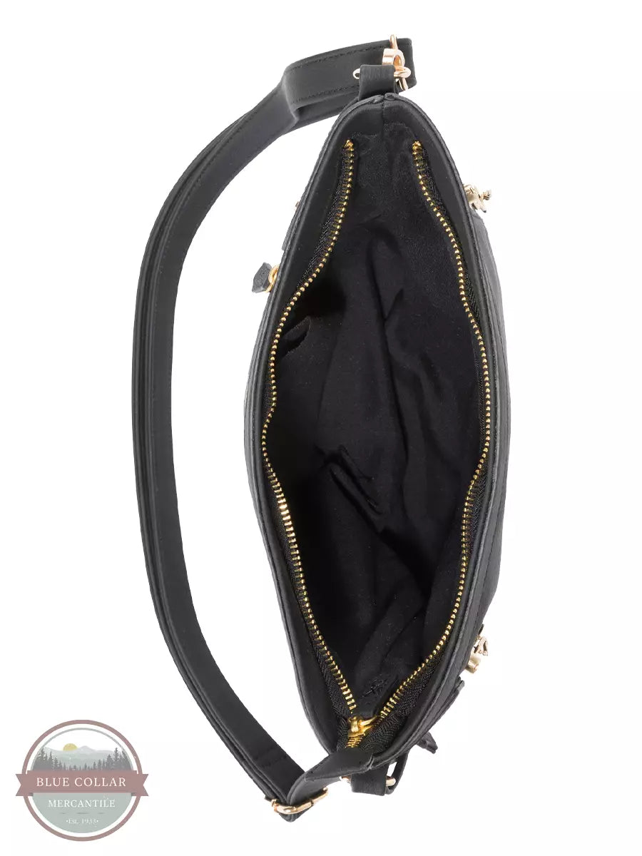 Browning B0000122 Catrina Concealed Carry Purse in 5 Colors Black Inside View
