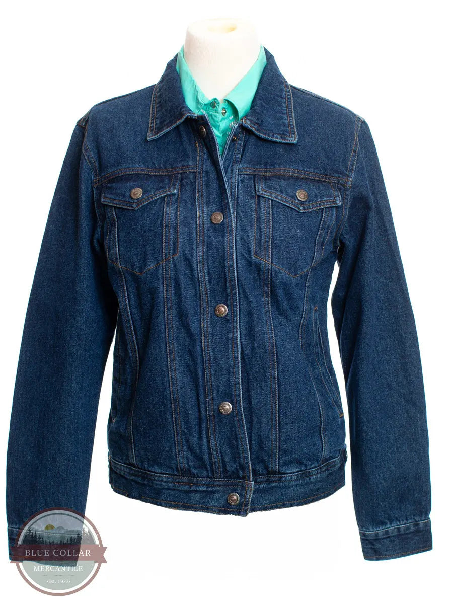 Wyoming Traders Women's Denim Concealed Carry Jacket front