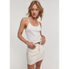 Lee 2314948 Paperbag Mini in Chalk Model Front
