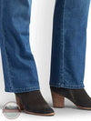 Lee 3080533 Women's Stretch Relaxed Fit Straight Leg Jean in Meridian Plus Size cuffs