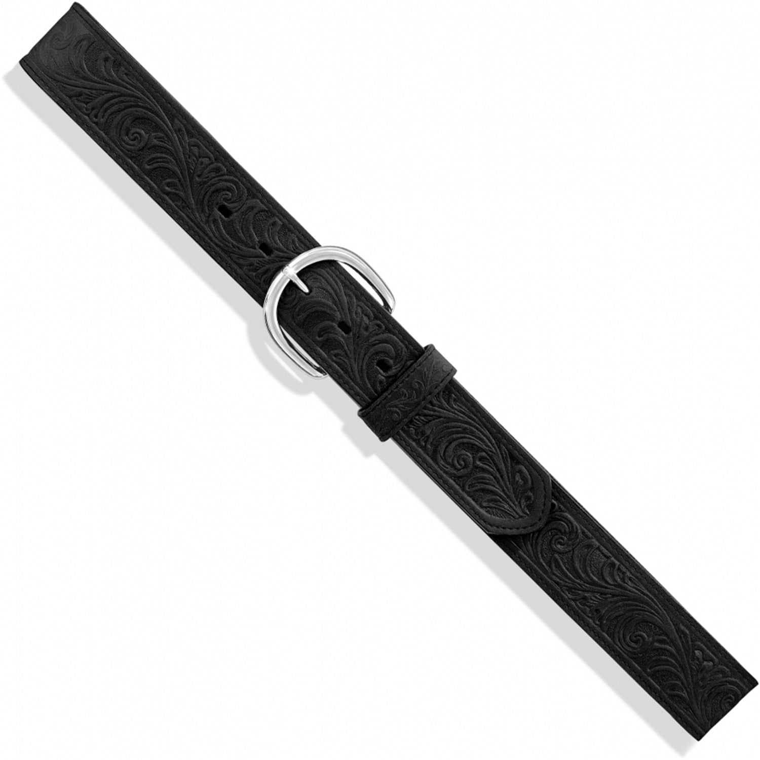 Leegin 53903 Justin Western Scroll Tooled Belt straight