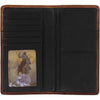 Silver Creek Classics E80299 Double Luck Checkbook Wallet inside