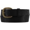 Justin 232BK Men's Black Work Basic Belt