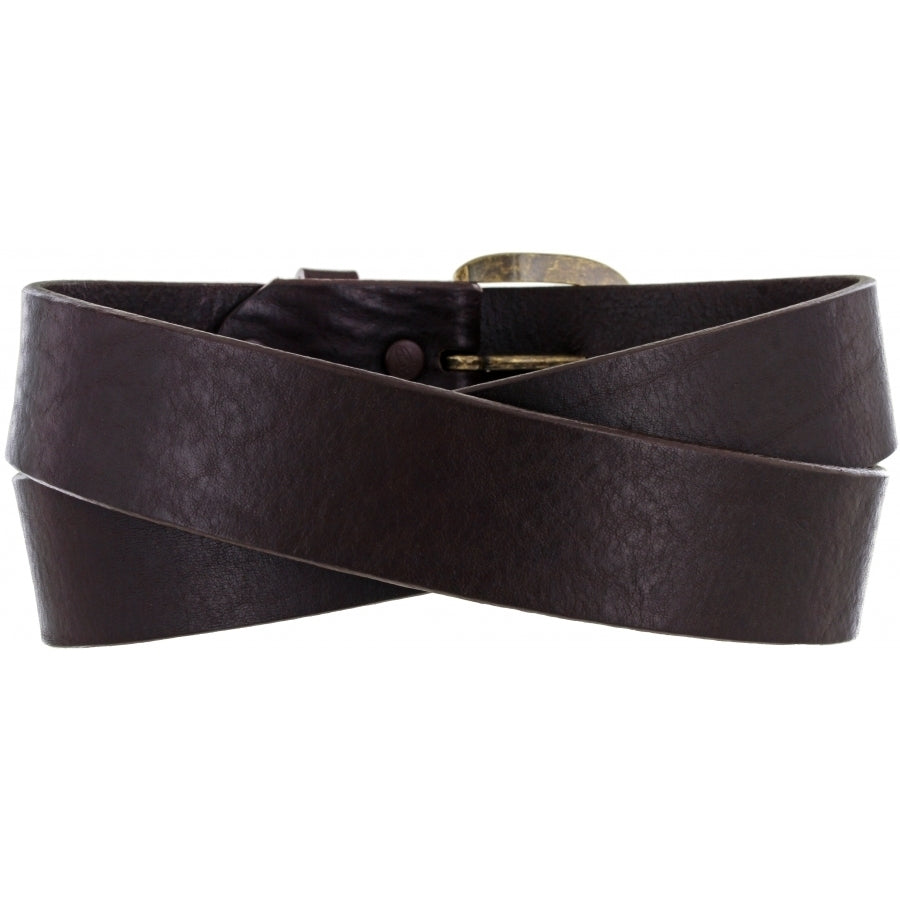 Justin 232BR Men's Brown Work Basic Belt