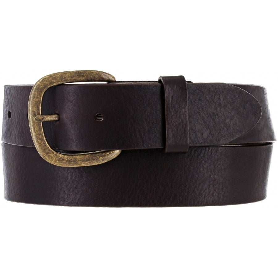 Justin 232BR Men's Brown Work Basic Belt