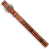 Justin C10817 Men's Fenced In Dark Brown Barbed Wire Belt