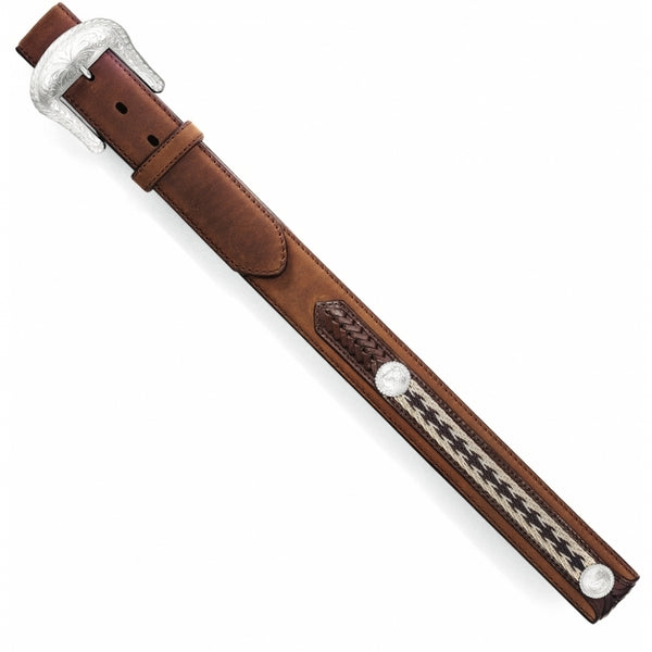 Tony Lama 7239L Men's The Duke Center Applique Belt