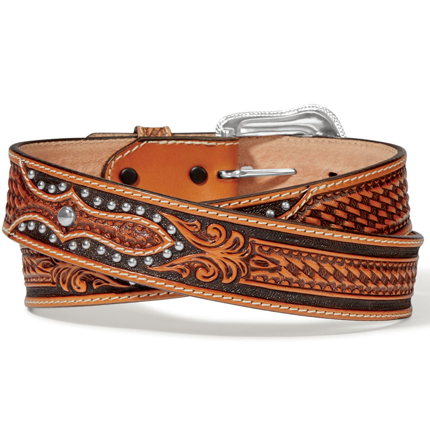Tony Lama C42764 Men's Western Ringo Belt