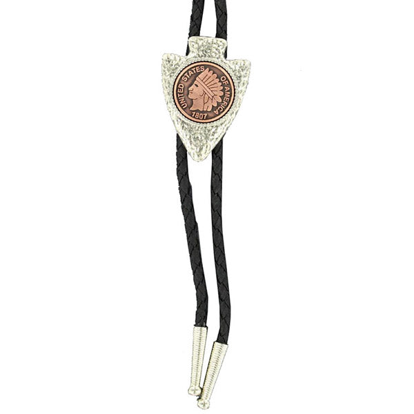M & F 22122 Arrowhead and Coin Bolo